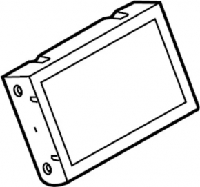 Monitor, display Nissan Murano z51 09-14