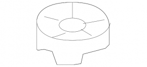 Audi Q8 19-25 Bang & Olufsen High-End Front Panel Central Speaker
