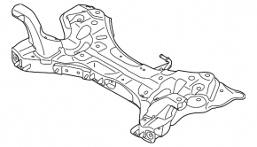 Front subframe Kia Optima 11-15