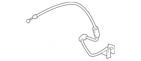 Hood release cable Honda Insight 19-22 interior