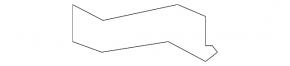 Rear bumper bracket lower left Hyundai Elantra AD 19-20