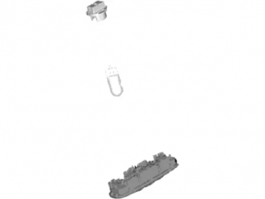 Front light for Ford Transit Connect MK2 13-23