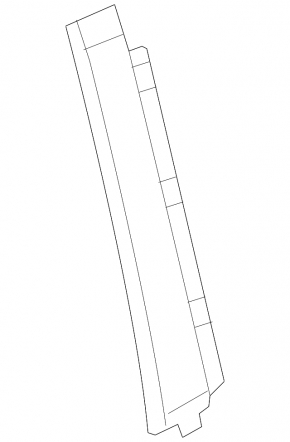 Door trim side rear right Audi Q3 8U 15-18