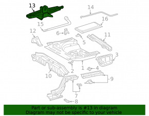 Jack Toyota Corolla e12 02-06