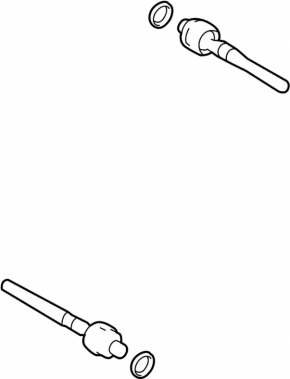 Left steering rod for Infiniti Q60 17-20
