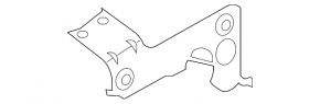 Charging port bracket Ford Fusion mk5 13-20 plug-in
