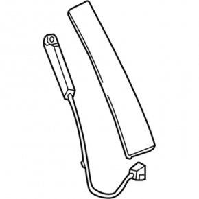 Door trim side front right Ford Edge 15-