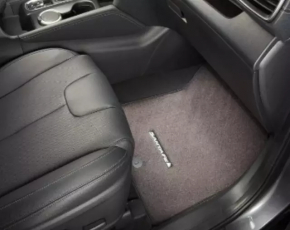 Set of floor mats Hyundai Santa FE 19-22 cloth black