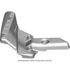 Lower left headlight-bumper mount for Cadillac CTS 14-