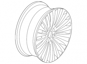 Wheel disk R20 410 style BMW 5 F10 09-16 9x20
