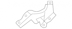 Left hood hinge for Nissan Altima 13-18