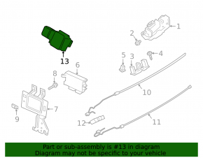 Rear view camera Ford Explorer 20-