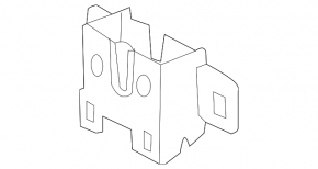 Left hood lock for Land Rover Discovery 20-23