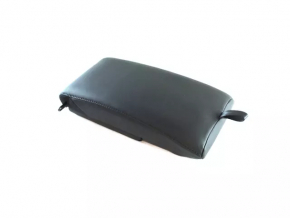 Left rear seat back armrest for Nissan Leaf 13-12, black leather, punctured leather