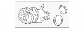 Cadillac CTS 14-19 2.0T Air Duct