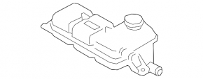 Hyundai Ioniq 17-22 PHEV Inverter Coolant Tank with Lid