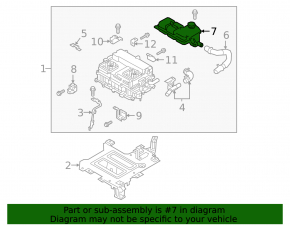 Hyundai Ioniq 20-22 HEV Inverter Cooling Tank with Lid
