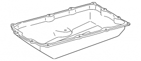 Lexus LX570 08-15 automatic transmission pan