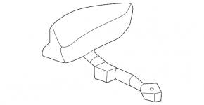 Antenna Honda Accord 13-17 fin, type 2