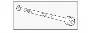 Steering rod left Chevrolet Bolt 17- CTR