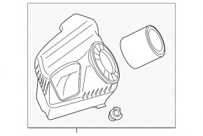 Air filter housing Audi A6 C7 12-18 3.0T
