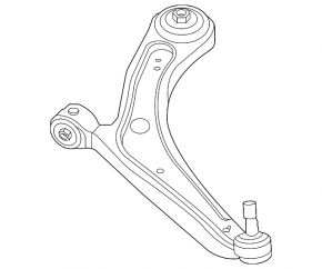 Lower front left control arm for Nissan Ariya 23-26