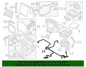 Audi Q3 83A 19-25 Heater Wiring