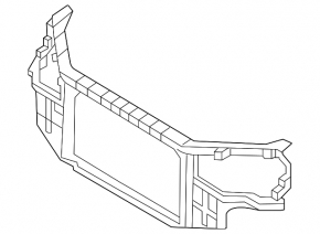 TV panel radiator Kia Optima 14-15 hybrid