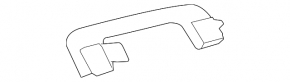 Mitsubishi Outlander 14-22 front left ceiling handle, beige