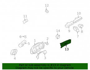 Climate control Audi A4 B8 08-12 prerest without heating
