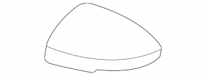 Mitsubishi Outlander 22-25 Left Side Mirror Cover Upper