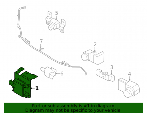 Kia Sportage 23-25 radar cruise control with bracket