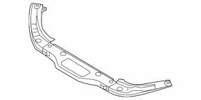 Upper TV mounting bar for Mazda CX-5 13-16