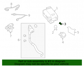 Boost Sensor Nissan Pathfinder 13-20 Hybrid