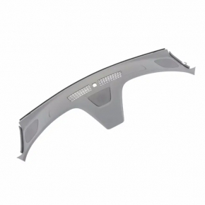 Chevrolet Volt 16 upper center dashboard trim - dark gray, scratches