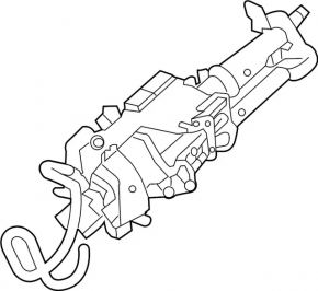 Infiniti QX50 19-20 AWD Power Steering Column