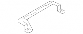 Bracket for the passenger knee airbag for the Audi E-Tron 19-23