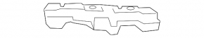 Front bumper mount left for DRL Lexus NX200t NX300h 15-17