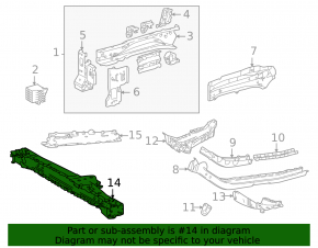 TV lower bar Lexus Hs250h 10-12