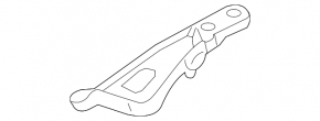 Front bumper bracket right VW Beetle 12-19