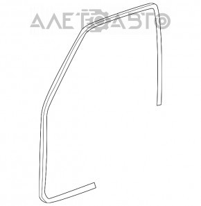 Front right door seal Toyota Rav4 00-06