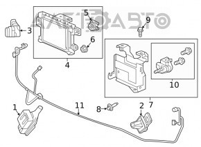 Ambient Air Temperature Sensor for Honda Accord 13-17
