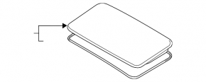 Sunroof glass Hyundai Ioniq 17-22