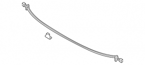 Windscreen wiper seal Hyundai Sonata 15-19
