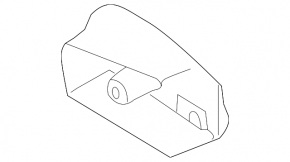 Guide for outer light (wing) left Porsche Panamera 10-16