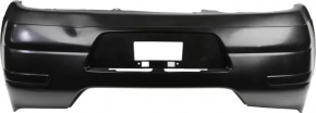 Rear bumper bare Nissan Versa 1.8 10-12 black
