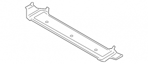 BMW 5 F10 11-16 TV lower bracket radiator bracket