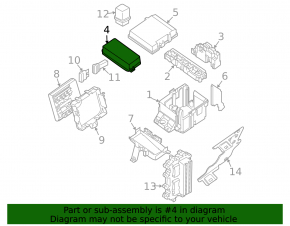 Infiniti Q50 14-24 Relay Box