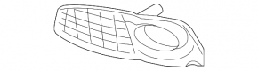 Front bumper grille left BMW 4 F32/33/36 14-20 M Pack