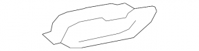 Left exhaust tip for BMW X5 G05 24-26 M sport, chrome